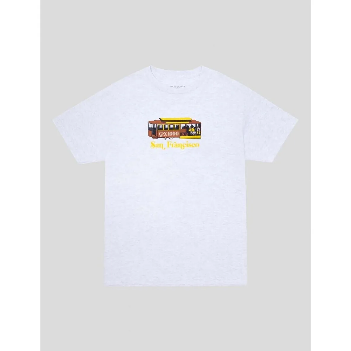 CAMISETA  TROLLY TEE  ASH