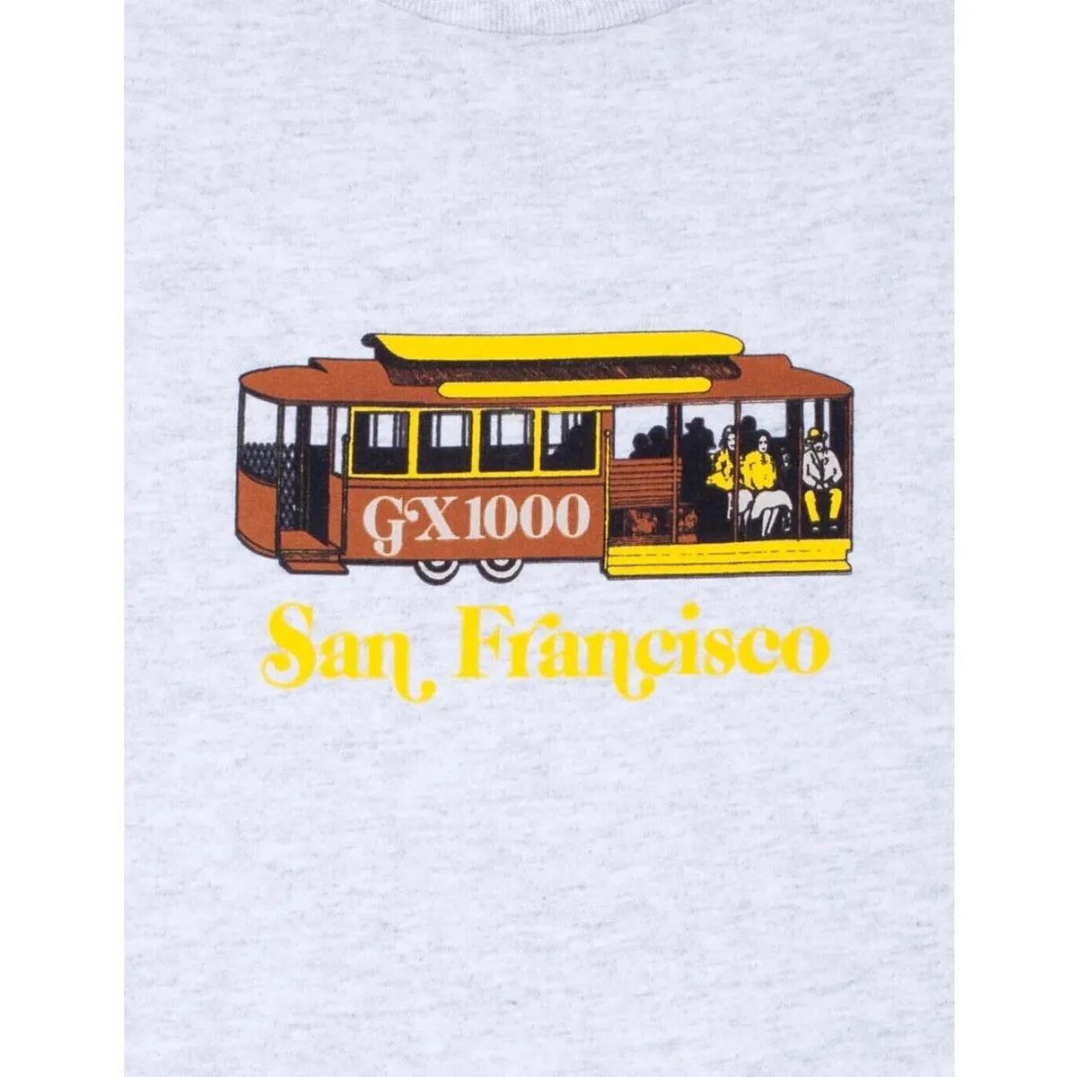 CAMISETA  TROLLY TEE  ASH