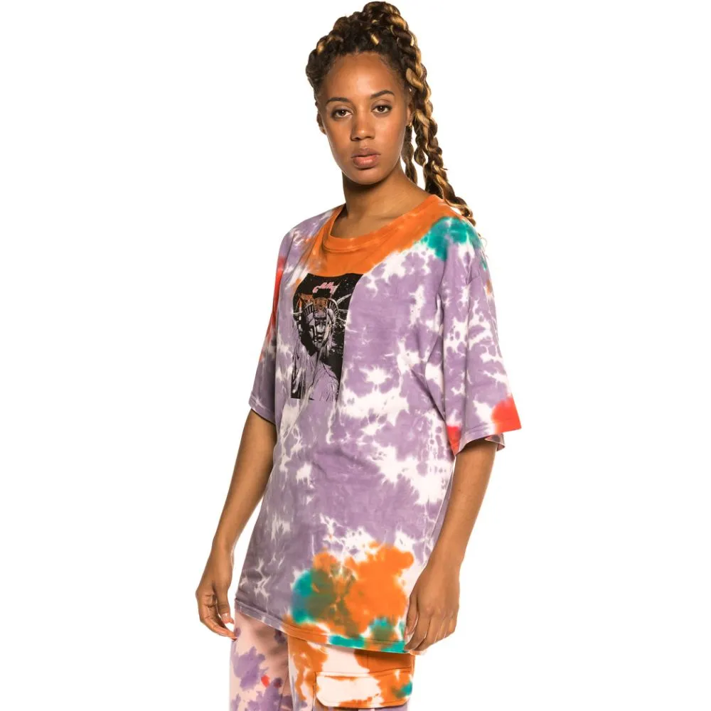 CAMISETA UNISEX GRIMEY "LIVEUTION MAGIC 4 RESISTANCE"  TIE DYE | SPRING 21