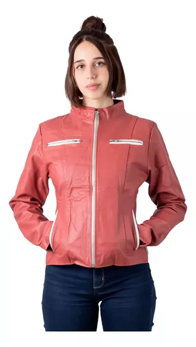 CAMPERA DE CUERO VACUNO 100% LEGITIMO DE MUJER  ART: 142.B