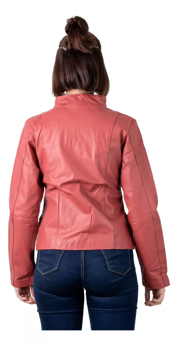 CAMPERA DE CUERO VACUNO 100% LEGITIMO DE MUJER  ART: 142.B
