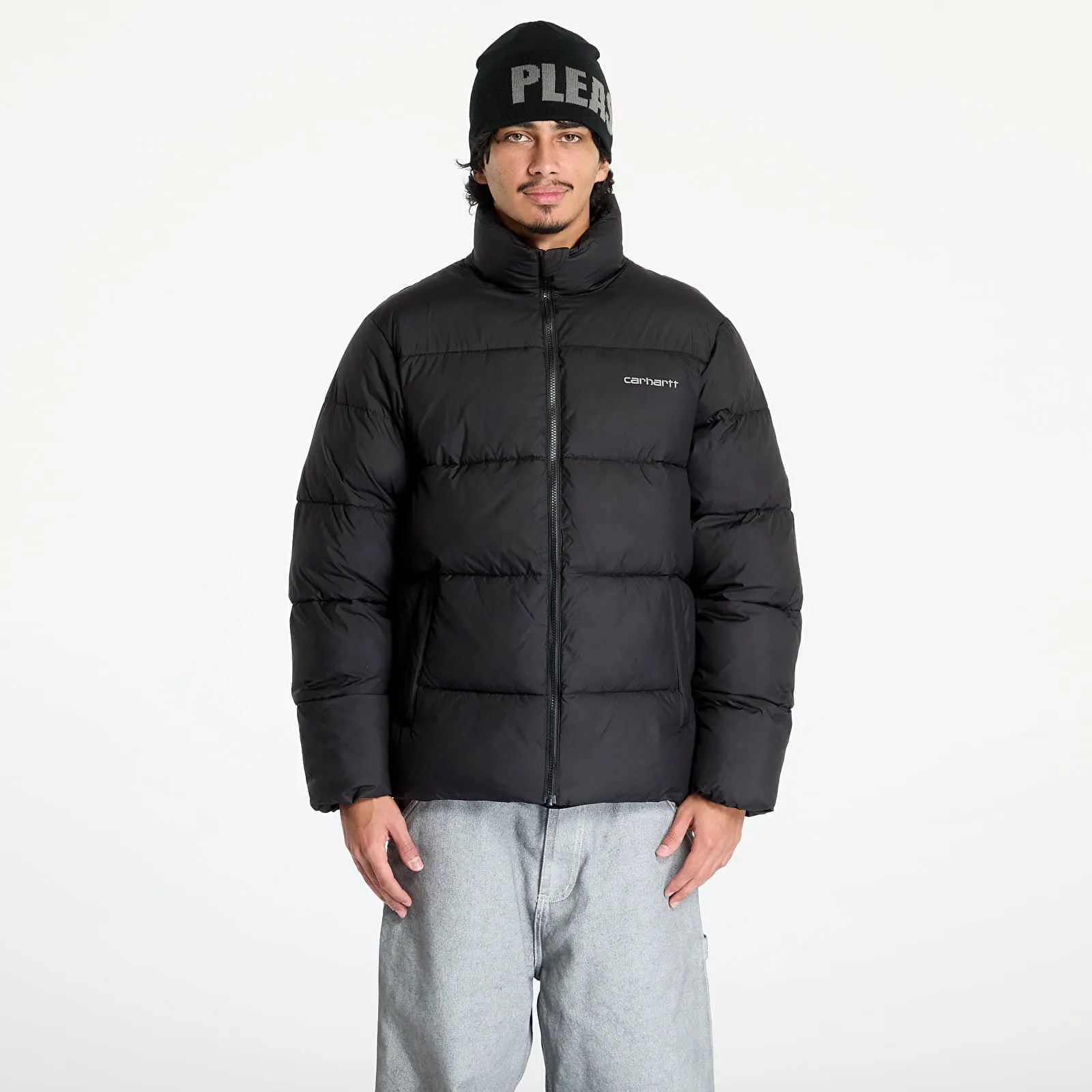 Carhartt WIP Jacket Springfield Jacket UNISEX Black/ Misty Grey XS