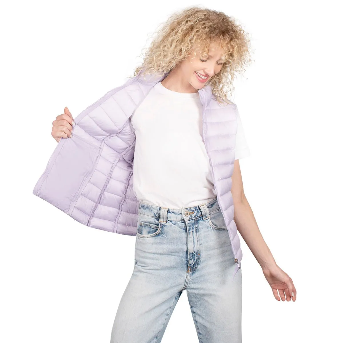 Chaleco Con Bolsa Transportable Mujer