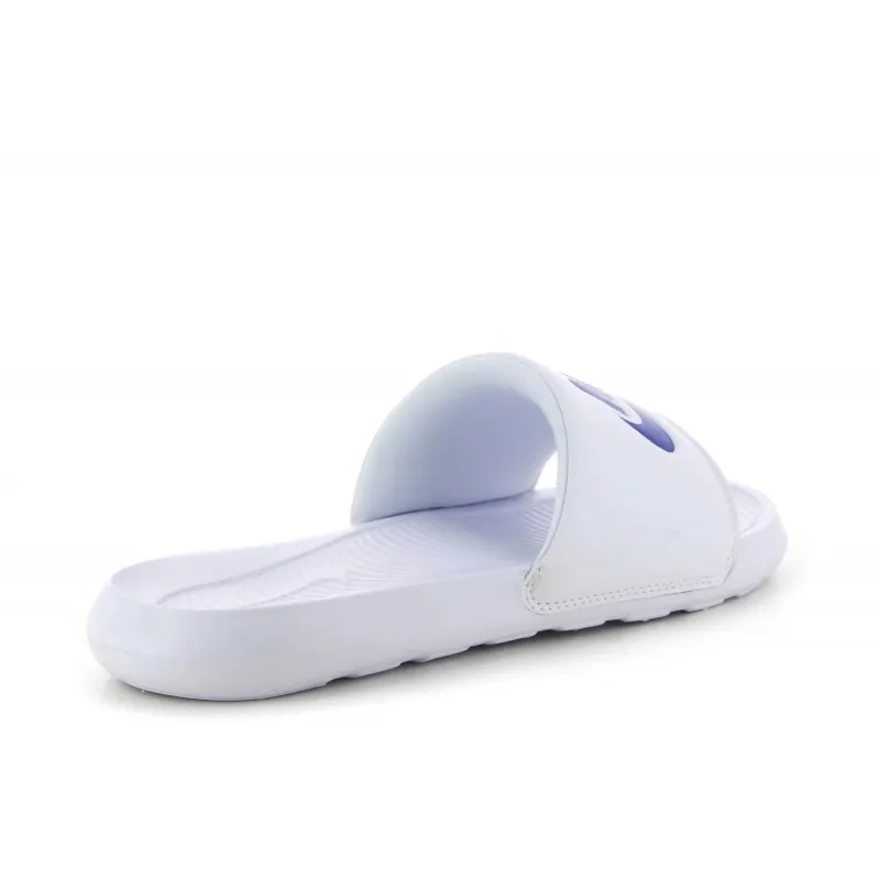 Chanclas Nike Victori One Slide Blanca y Azul