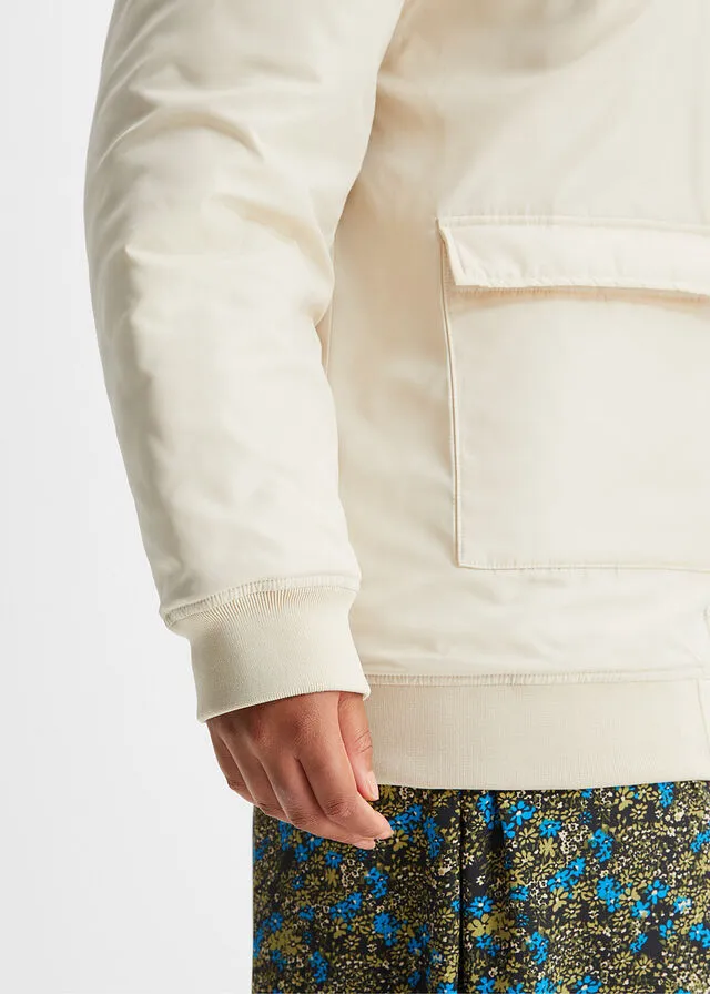 Chaqueta bomber oversize Marrón oscuro