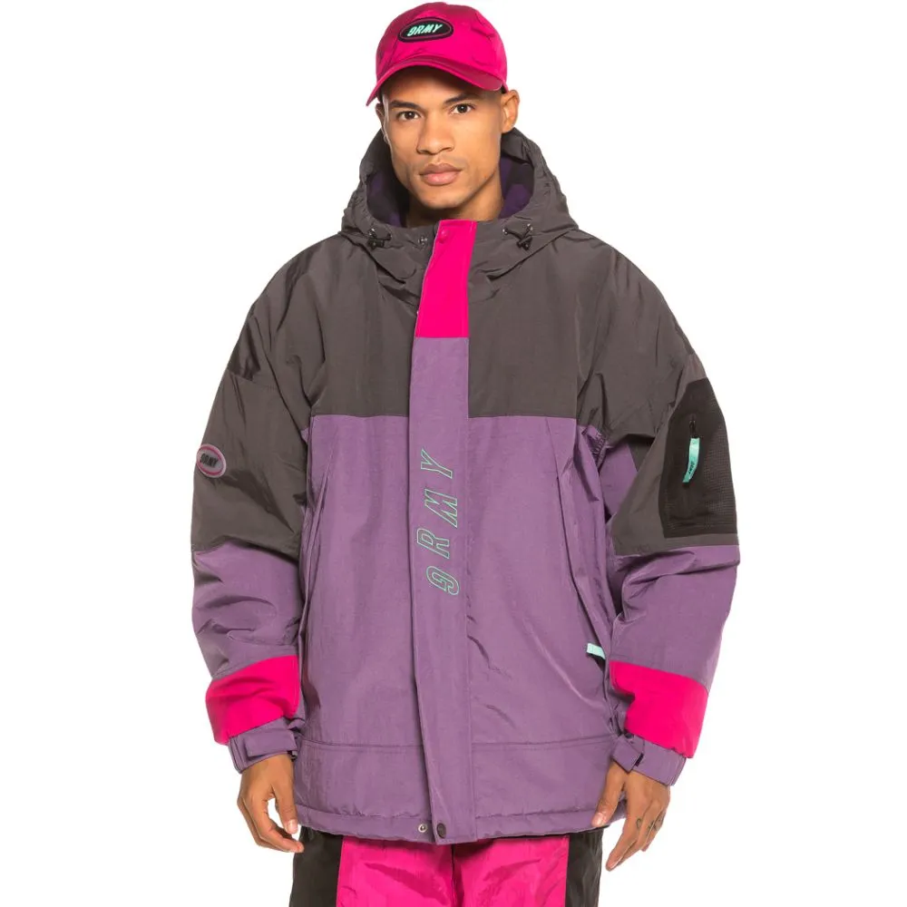 Chaqueta Grimey Mysterious Vibes Jacket FW19 Black