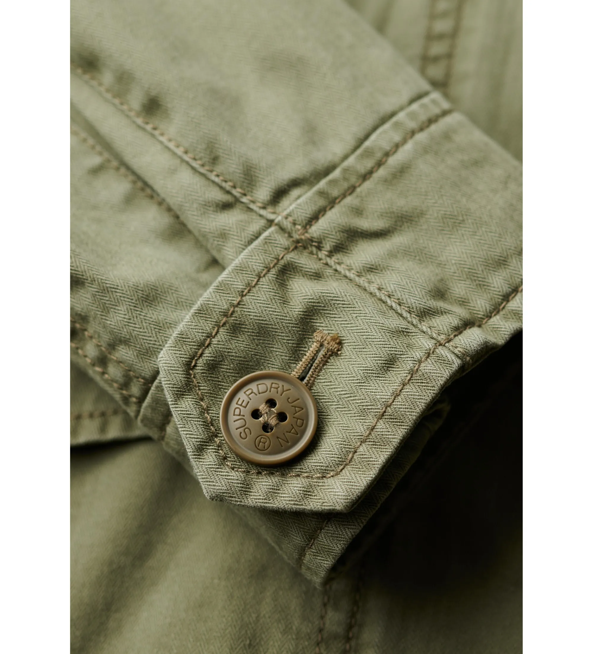 Chaqueta militar M65 verde