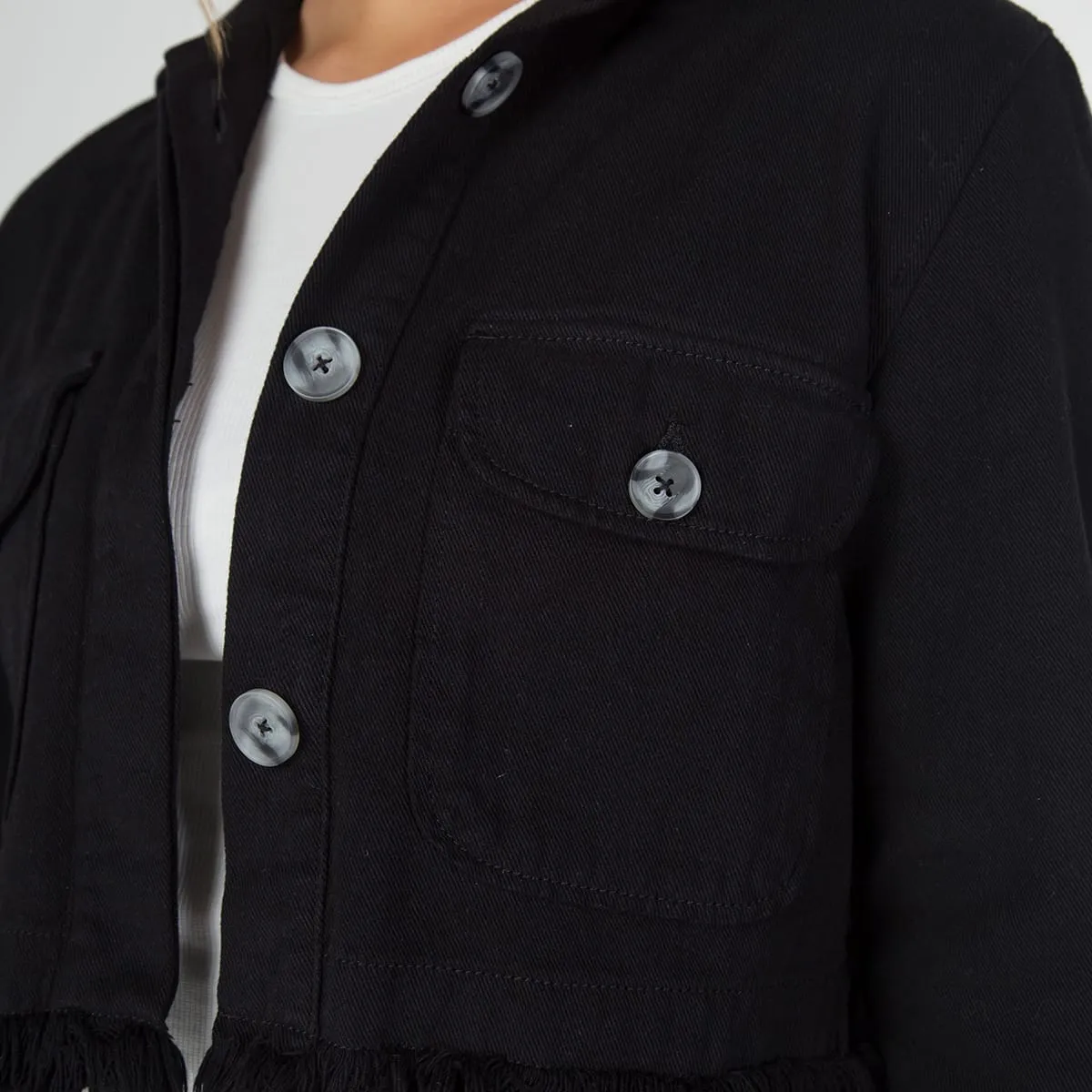 Chaqueta Oversize Scarlet Black