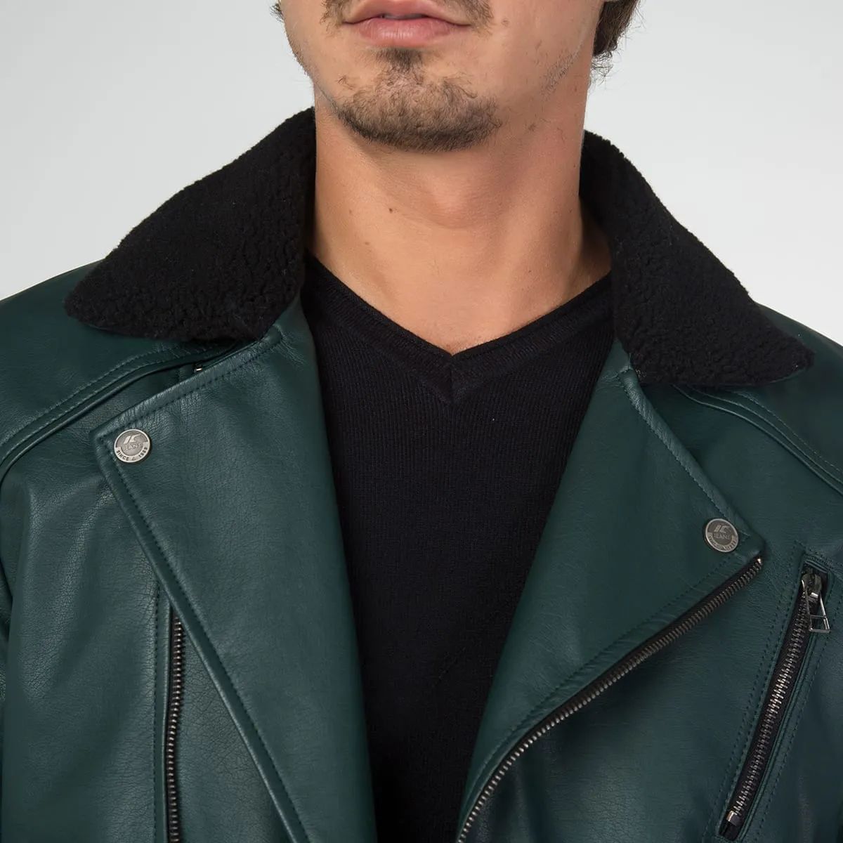 Chaqueta Sintetica Biker Slim Charls