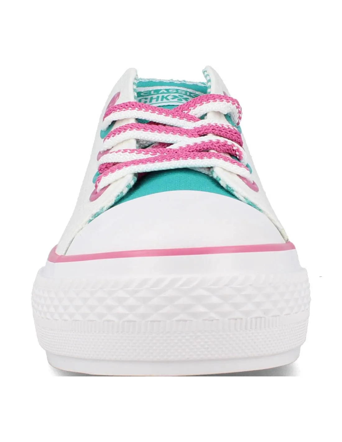 CHIKA10  ZAPATILLAS LONA BAJA CORAZONES CITY UP 31