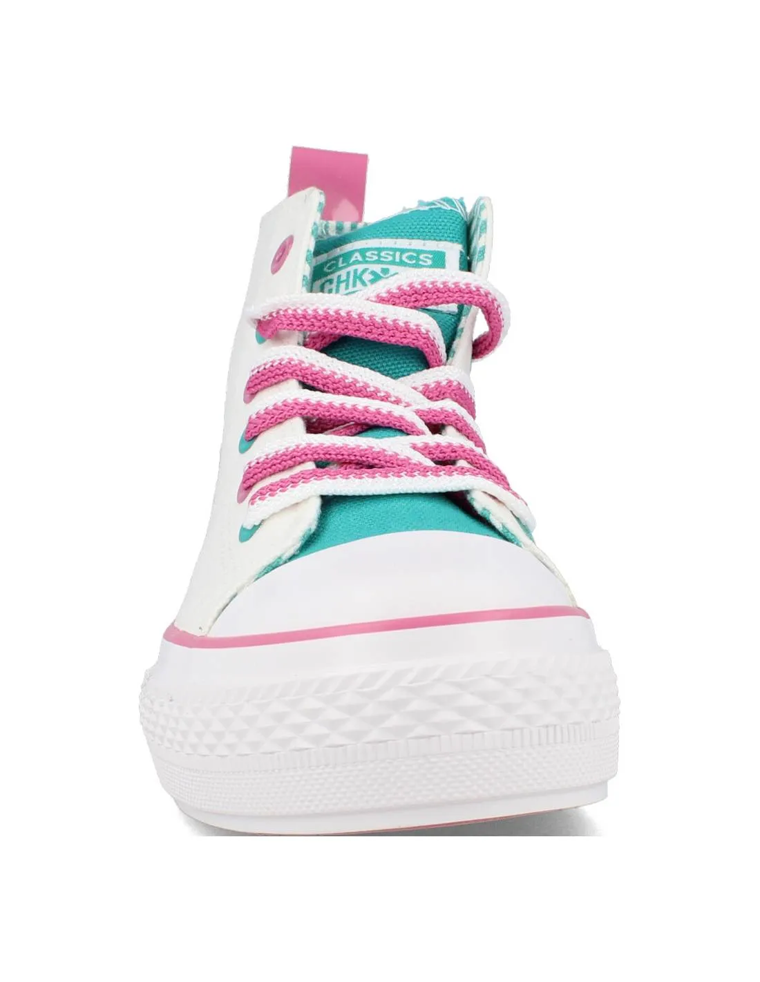 CHIKA10  ZAPATILLAS LONA CORAZONES CITY UP 32