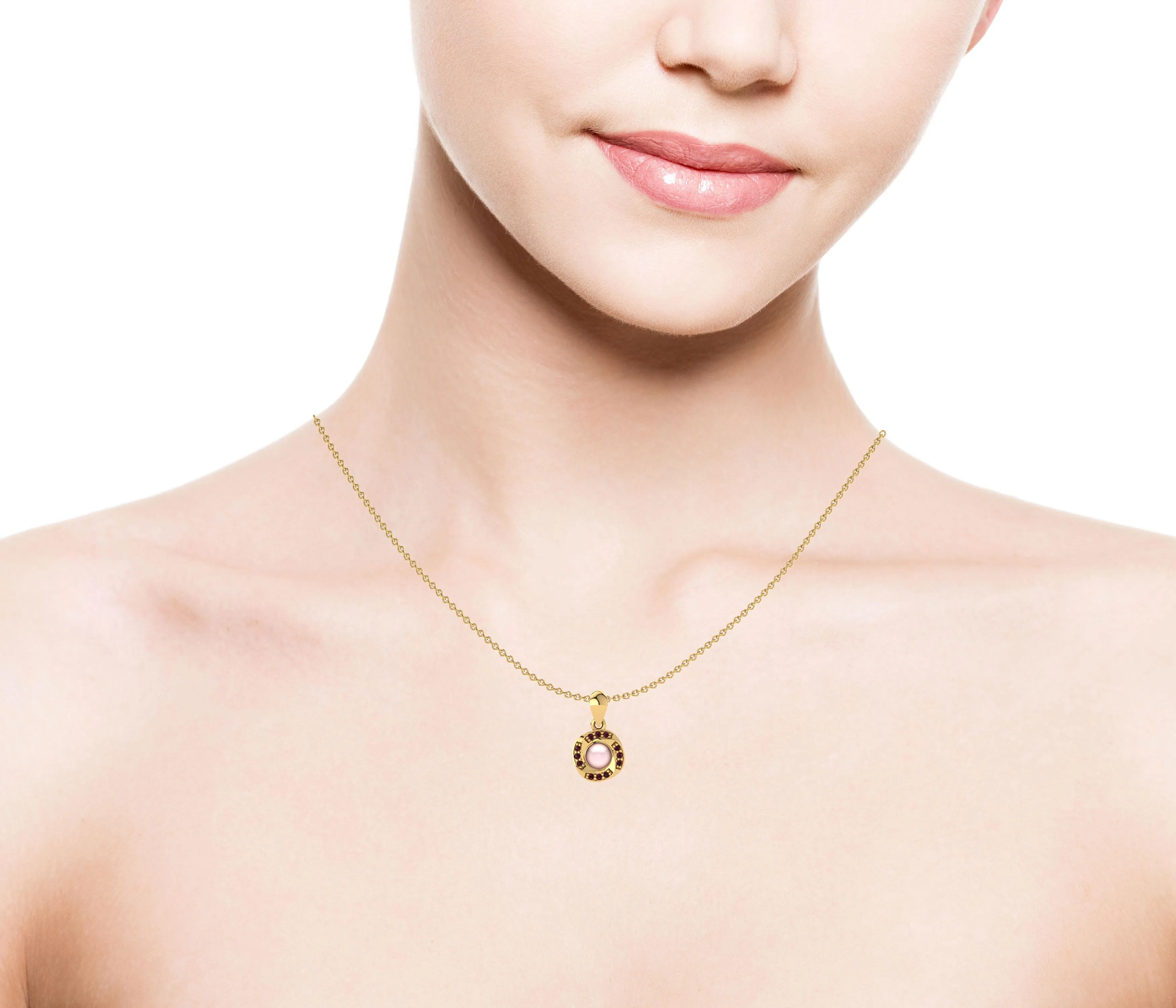 Colgante de Mujer Luigina Ø4 mm