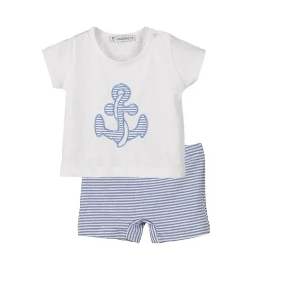Conjunto Baño niño Marinero Ancla CALAMARO BABY 