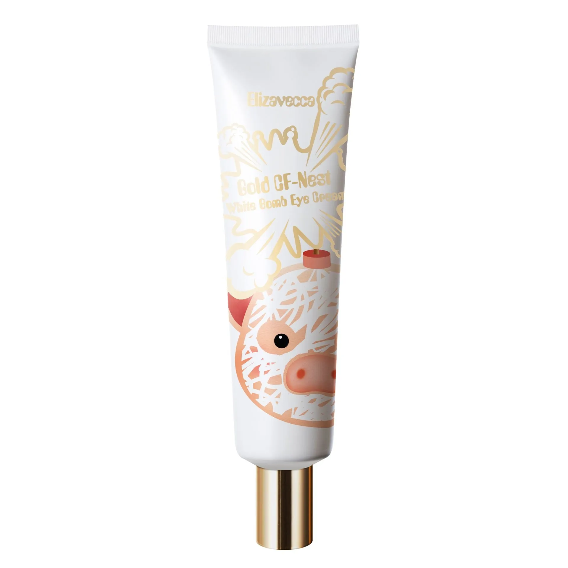 CONTORNO DE OJOS ELIZAVECCA GOLD CFNEST WHITE BOMB EYE CREAM 30ML