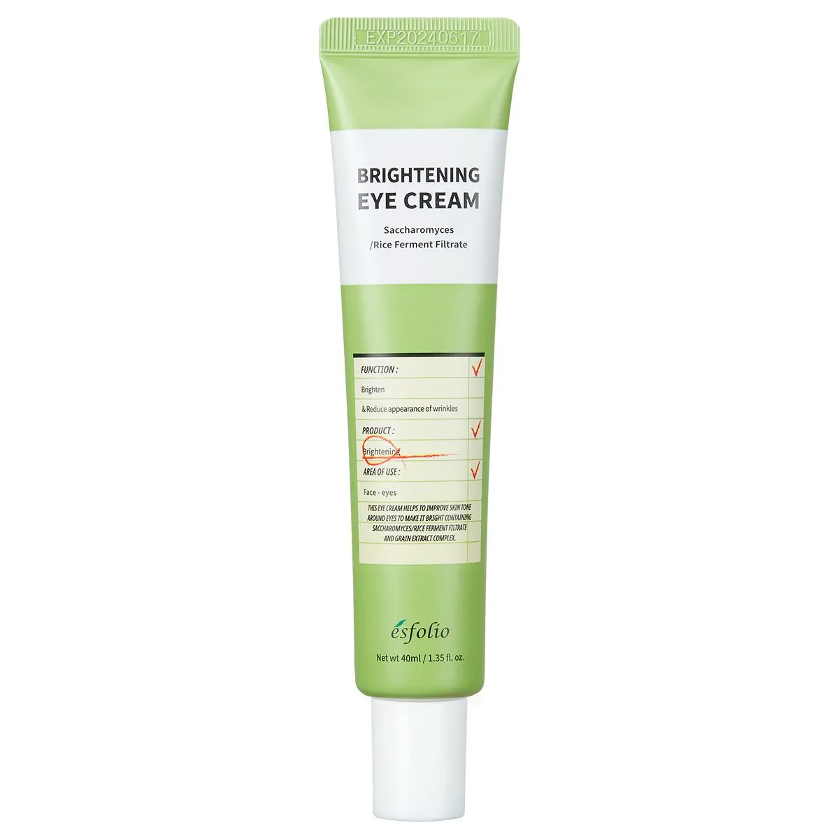 Crema para el Contorno de ojos Esfolio Brightening Eye Cream 40ml