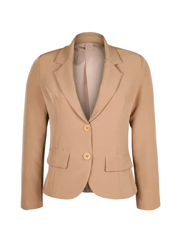Daystar Blazer de mujer con botón