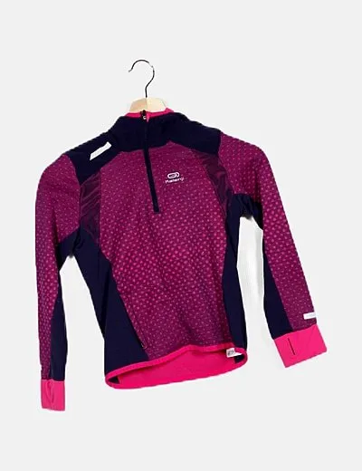 Decathlon Chaqueta rosa polar