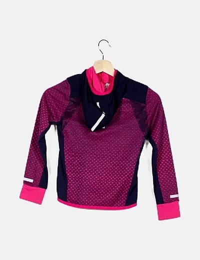Decathlon Chaqueta rosa polar