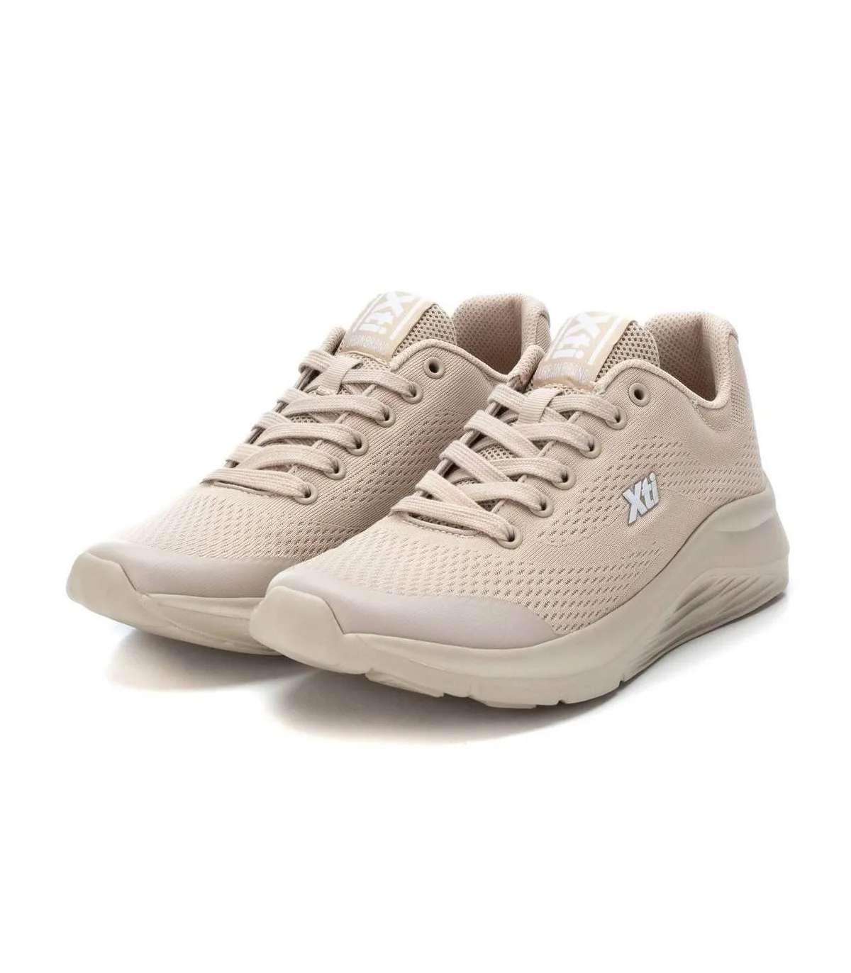 Deportivos para mujer en color beige