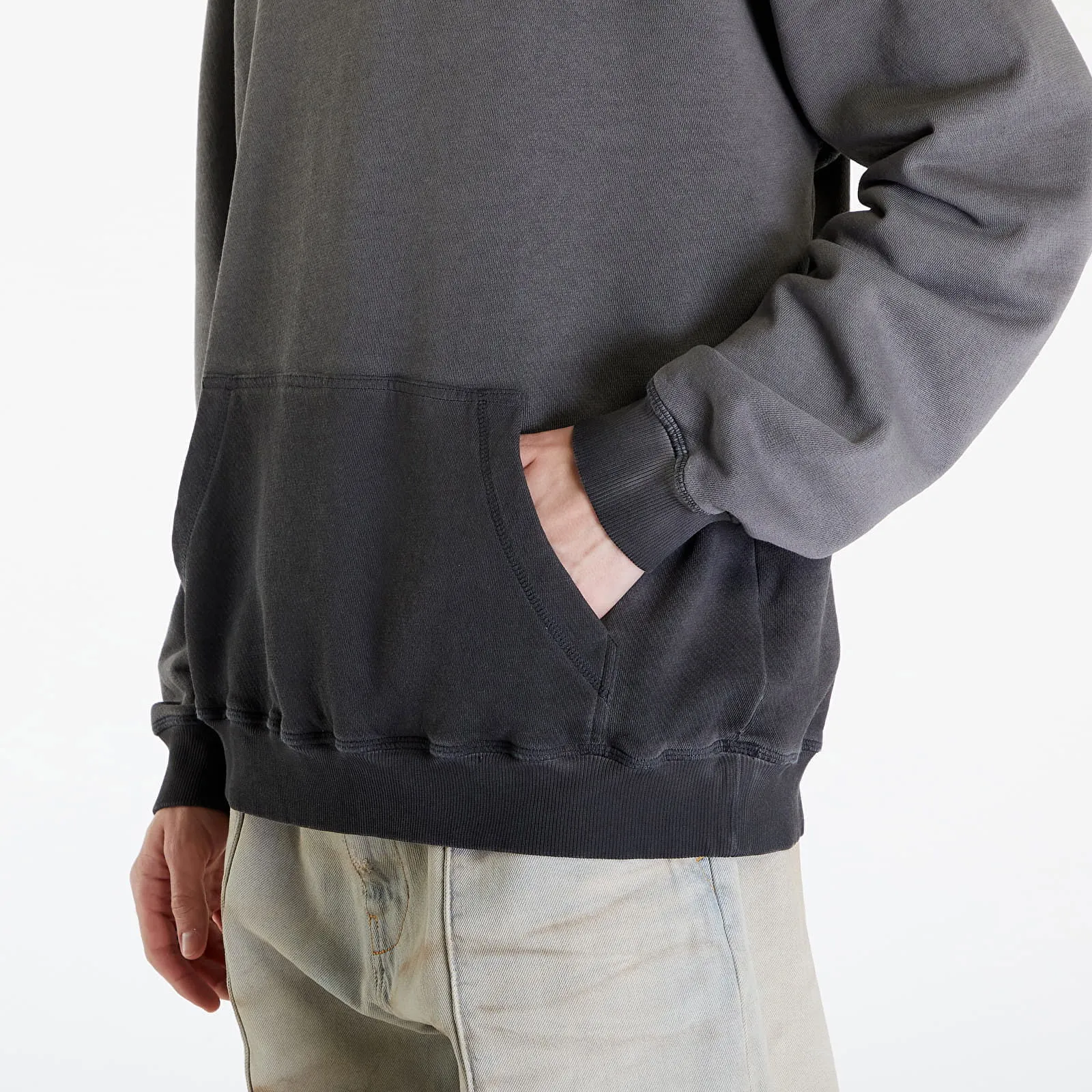 DIESEL SBOXTN10 HOODIE UNISEX GREY