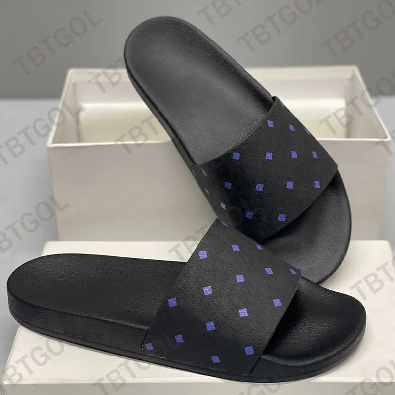 Diseñador Hombres Diapositivas Sandalia Visetos Goma Zapatillas para mujer Verano Playa Clásico Antideslizante Diapositiva Plata