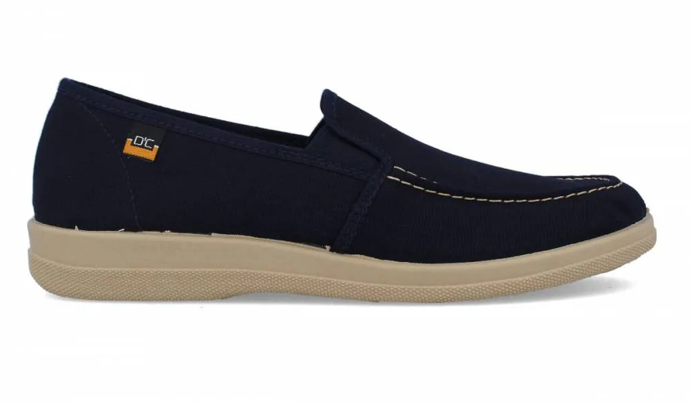 DOCTOR CUTILLAS  ZAPATILLA DE CASA LONA BORDóN MARINO