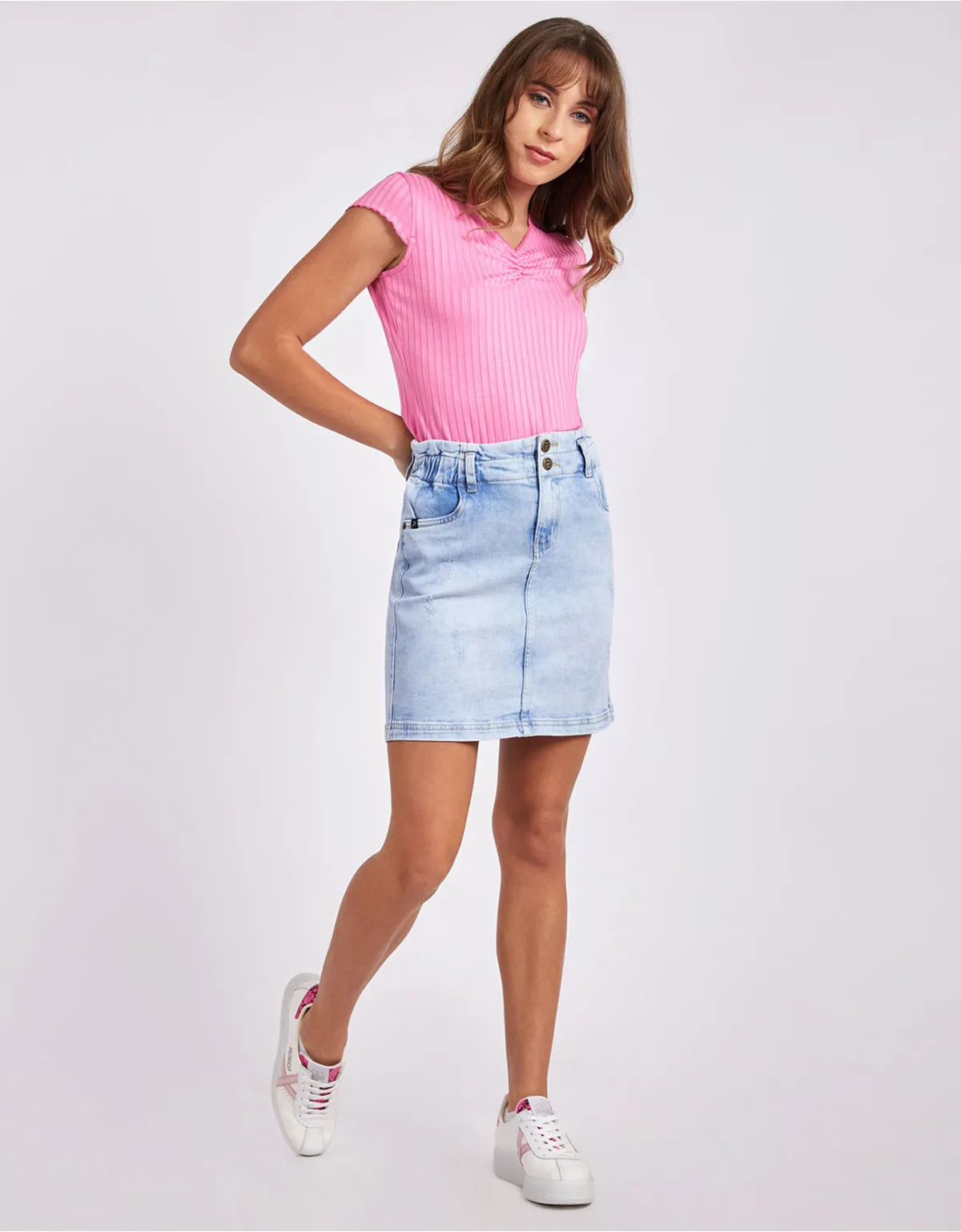 Falda celeste