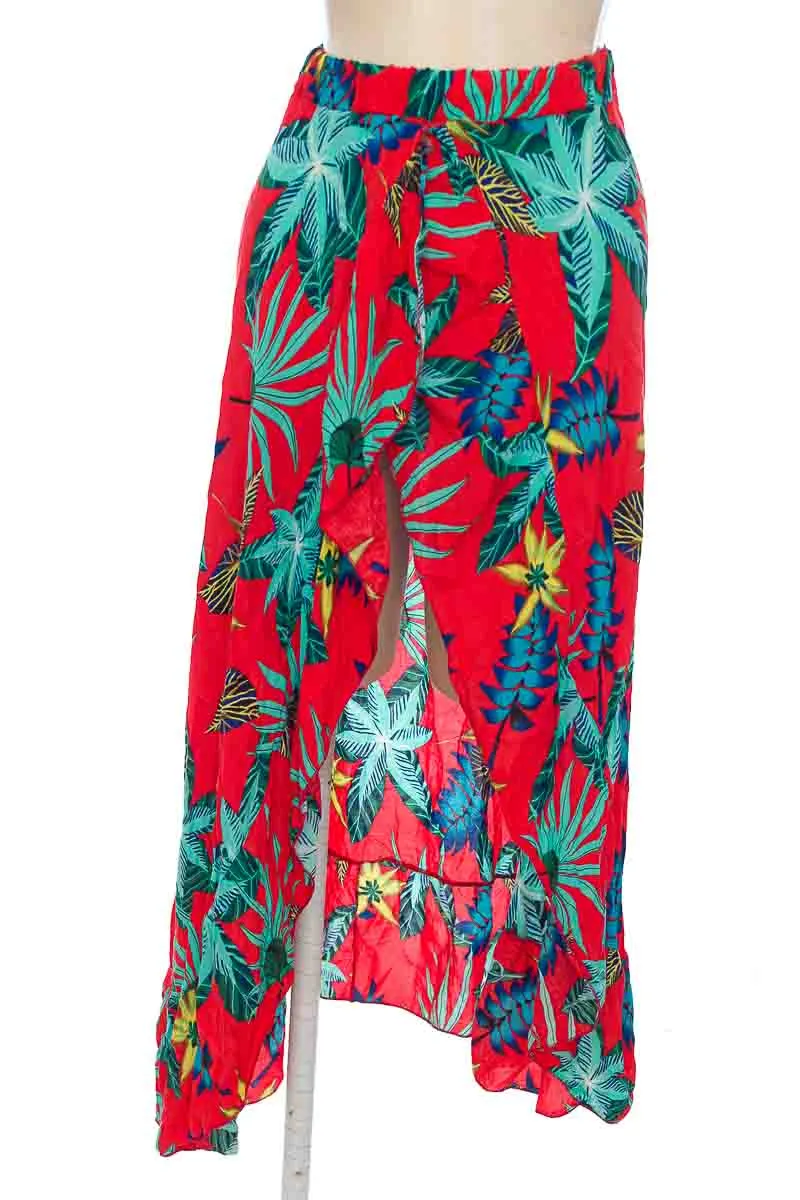 FALDA COLOR ROJO  ASH