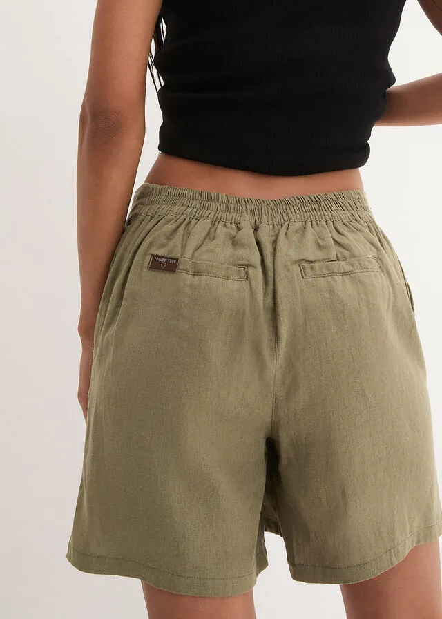 Falda pantalón Verde oliva
