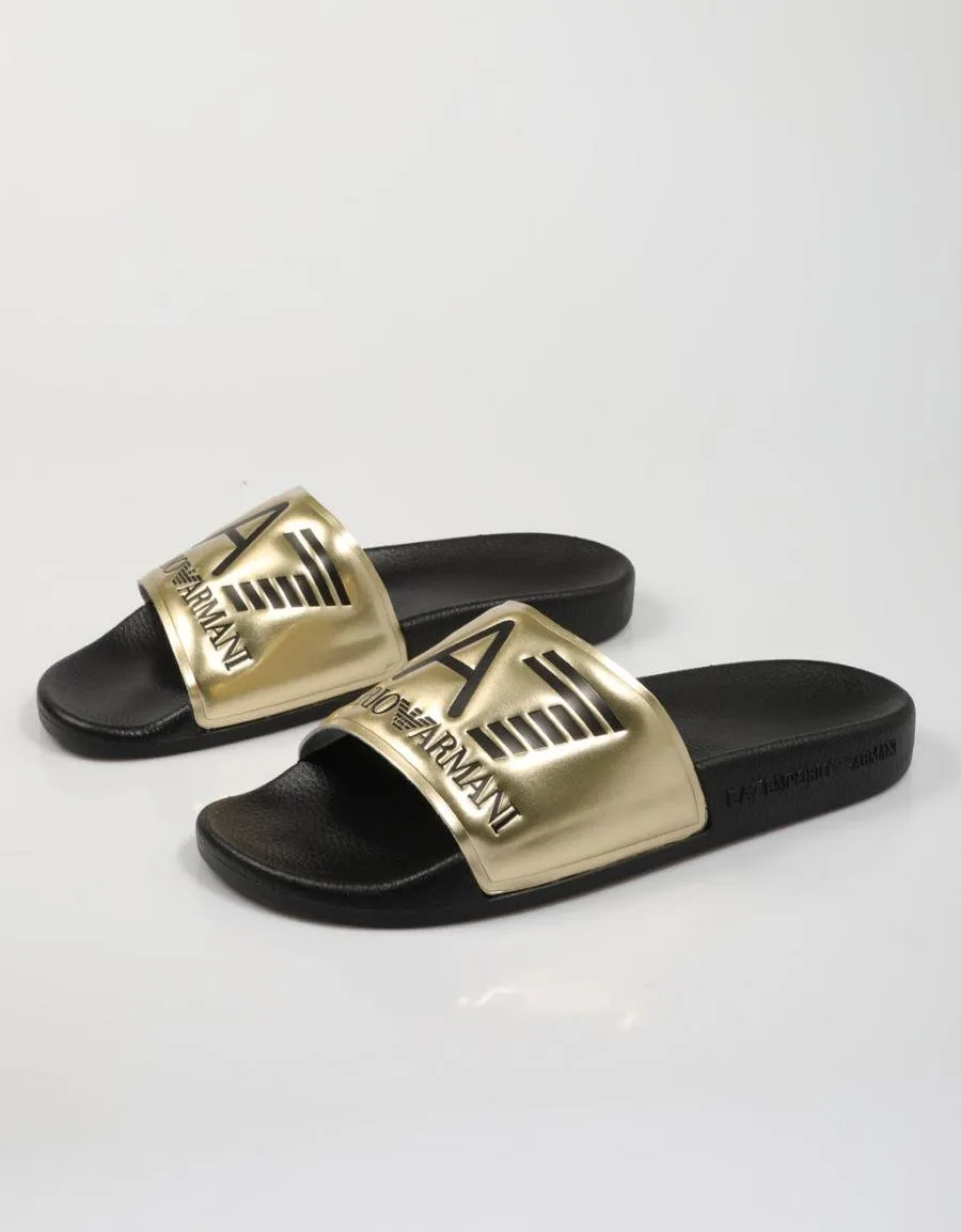  flip flops ARMANI EXCHANGE Xcp001 en Gold 74474