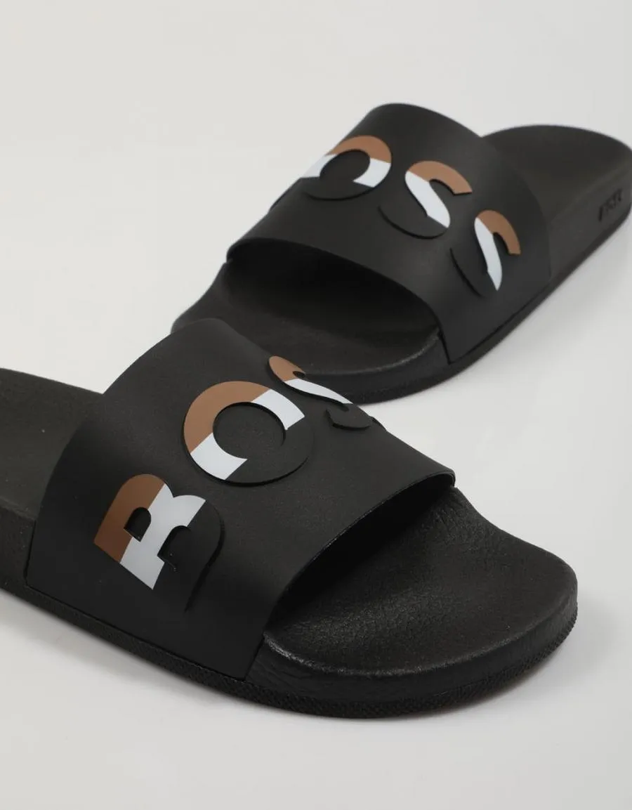 flip flops BOSS Bay en Black 81347