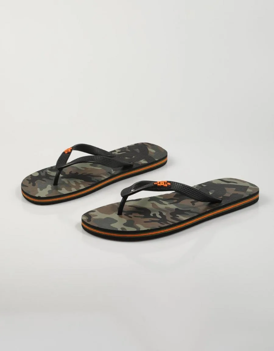  flip flops DC Spray 303272 en Black 77977
