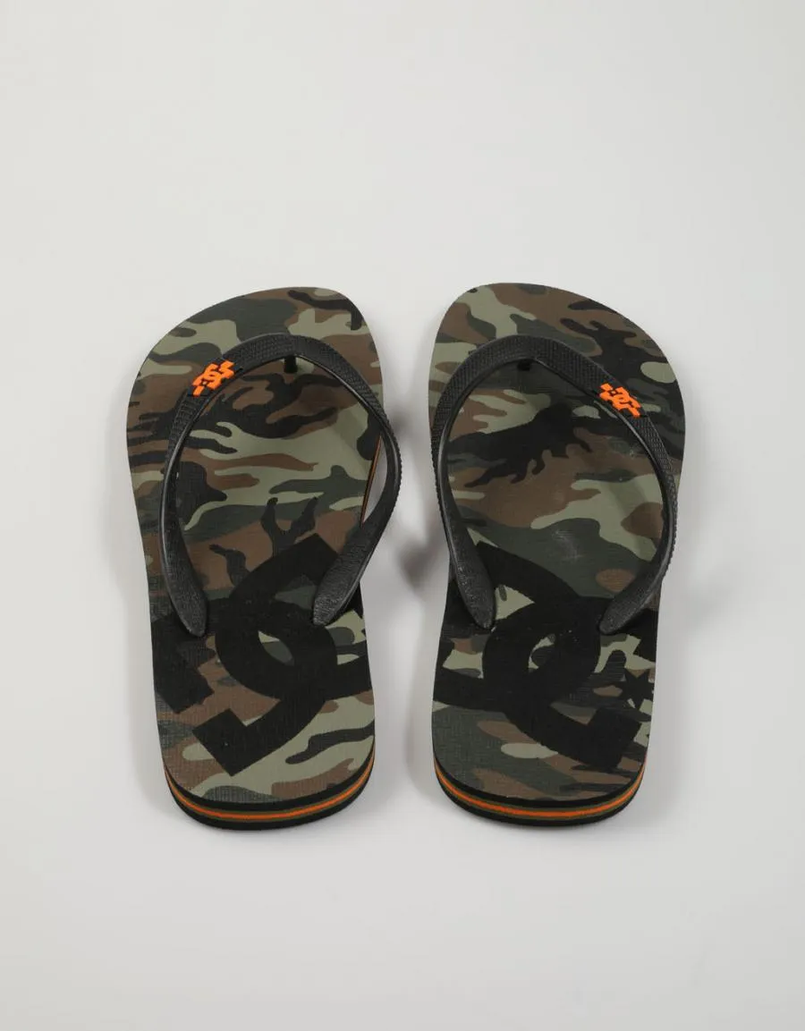  flip flops DC Spray 303272 en Black 77977