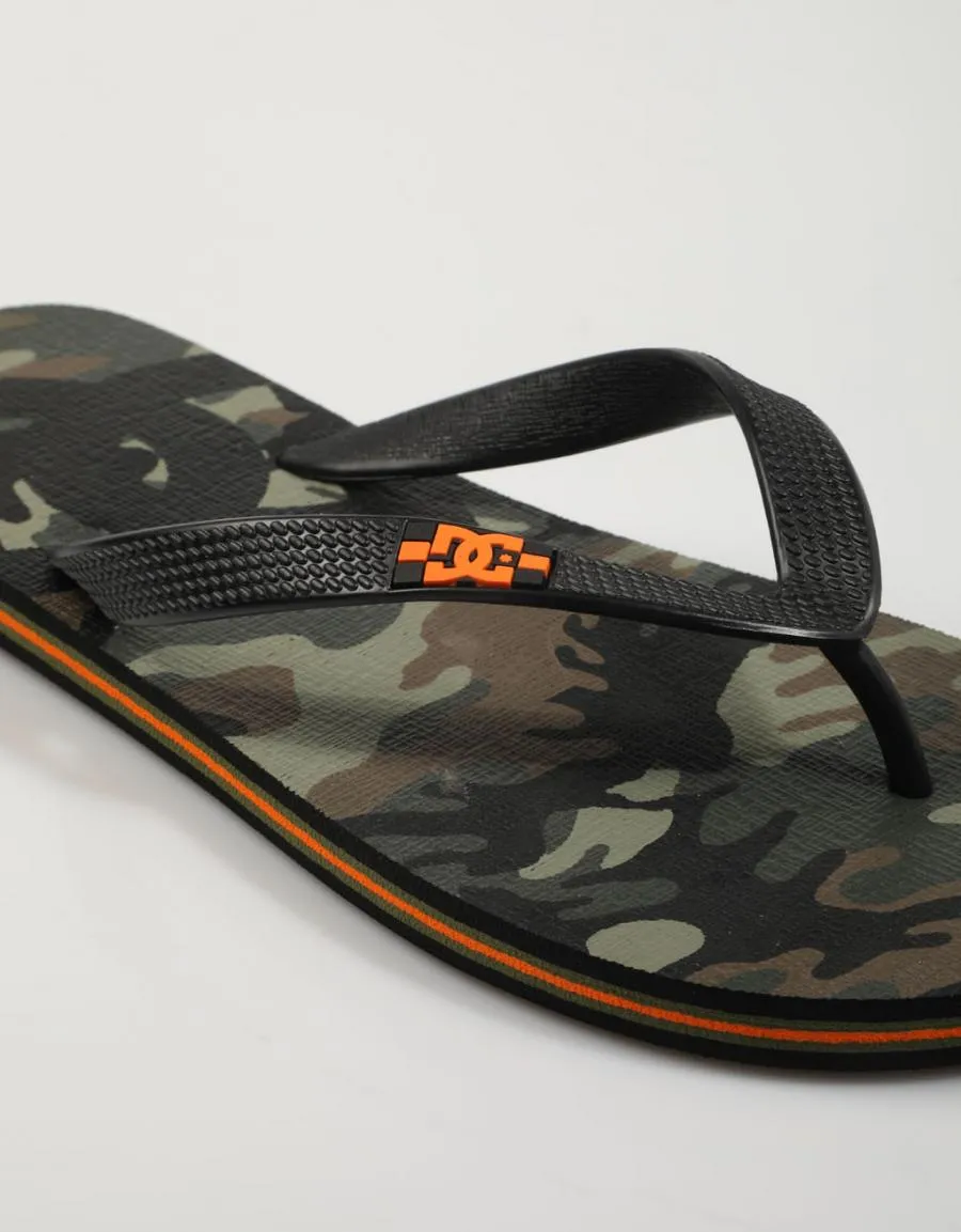  flip flops DC Spray 303272 en Black 77977
