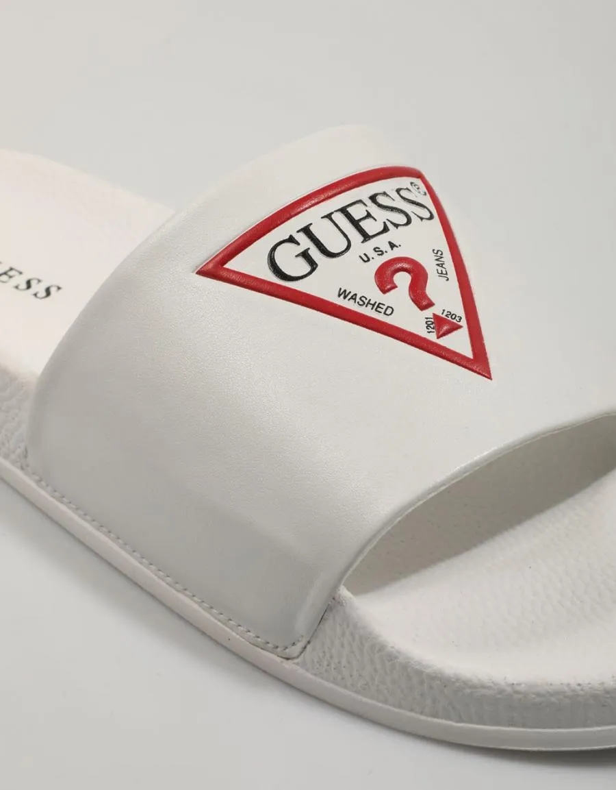  flip flops GUESS Colico en White 82563