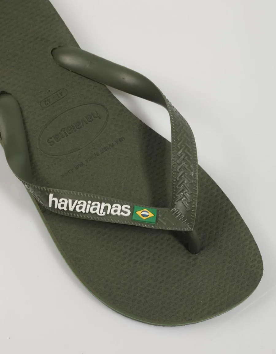  flip flops HAVAIANAS Brasil en Green 82798