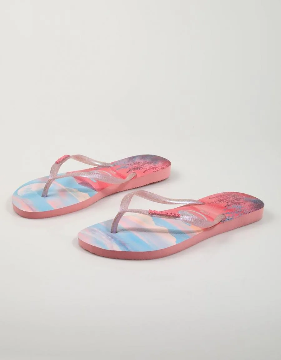  flip flops HAVAIANAS Hav.slim en Pink 79288