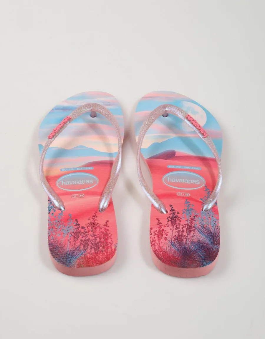  flip flops HAVAIANAS Hav.slim en Pink 79288