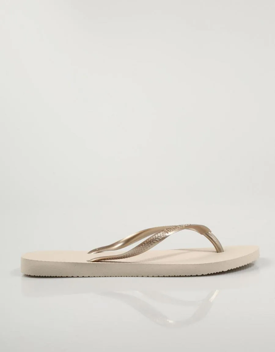  flip flops HAVAIANAS Slim en Beige 79266