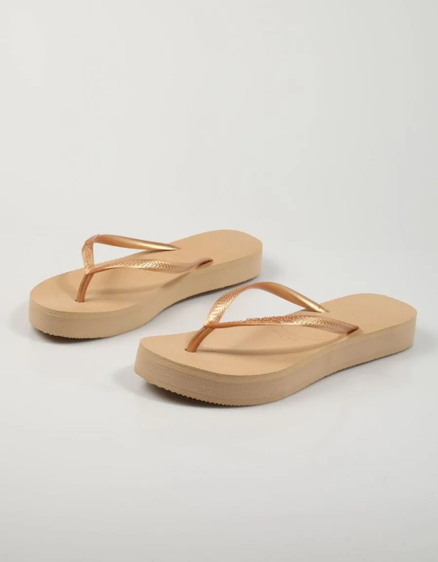  flip flops HAVAIANAS Slim en Gold 79273