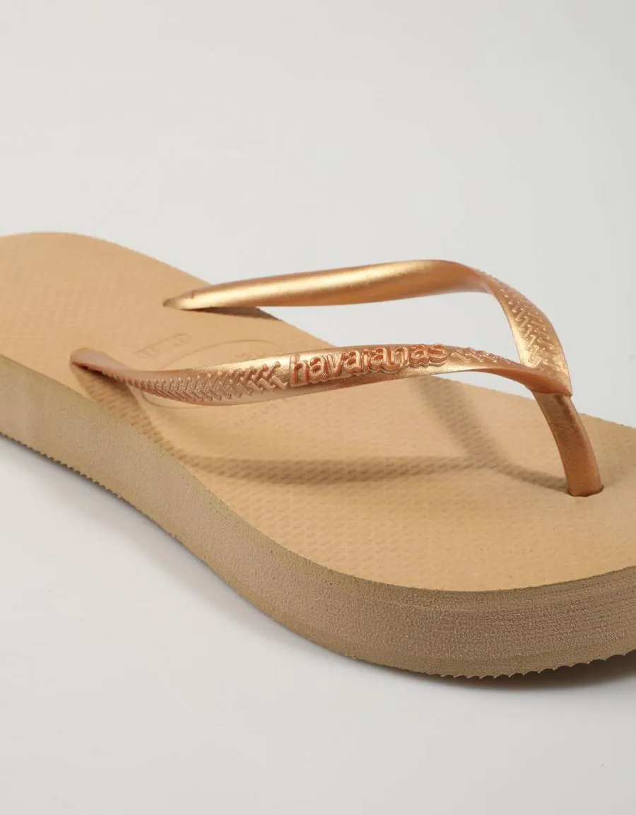  flip flops HAVAIANAS Slim en Gold 79273