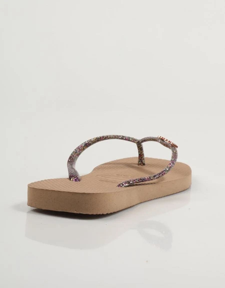  flip flops HAVAIANAS Square en Beige 82803