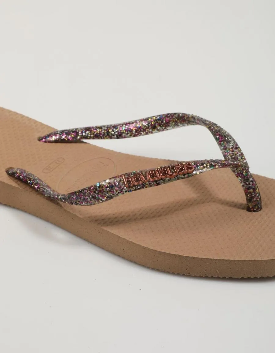 flip flops HAVAIANAS Square en Beige 82803