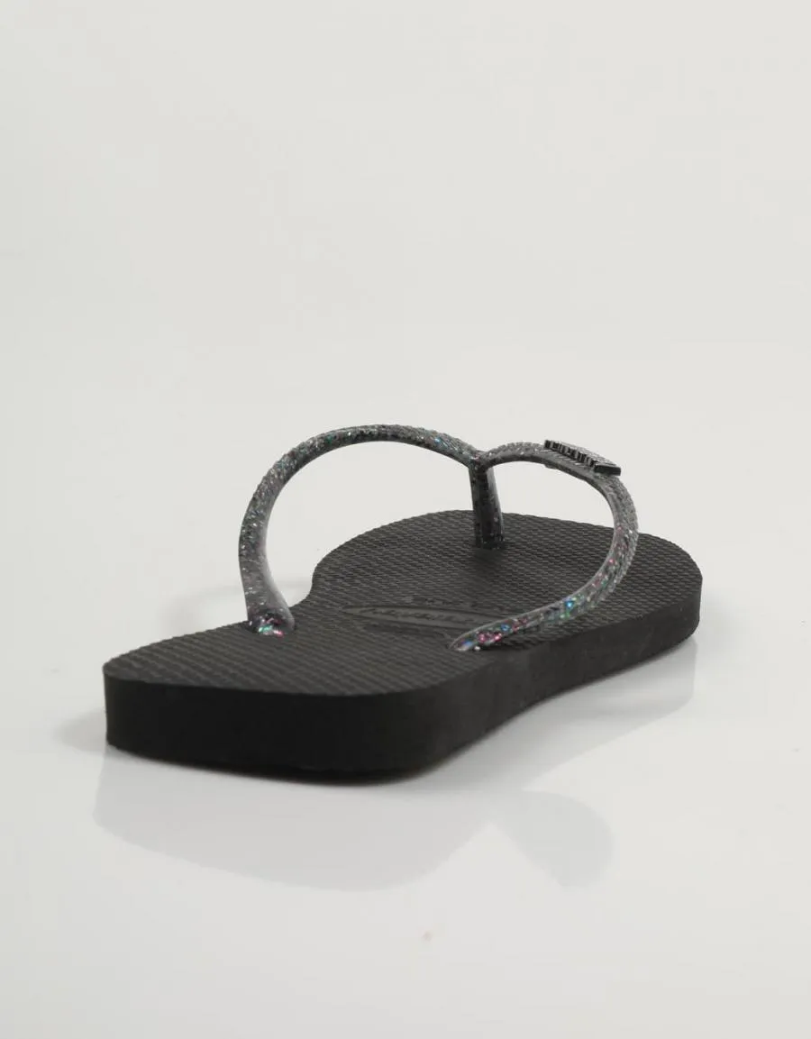  flip flops HAVAIANAS Square en Black 82804