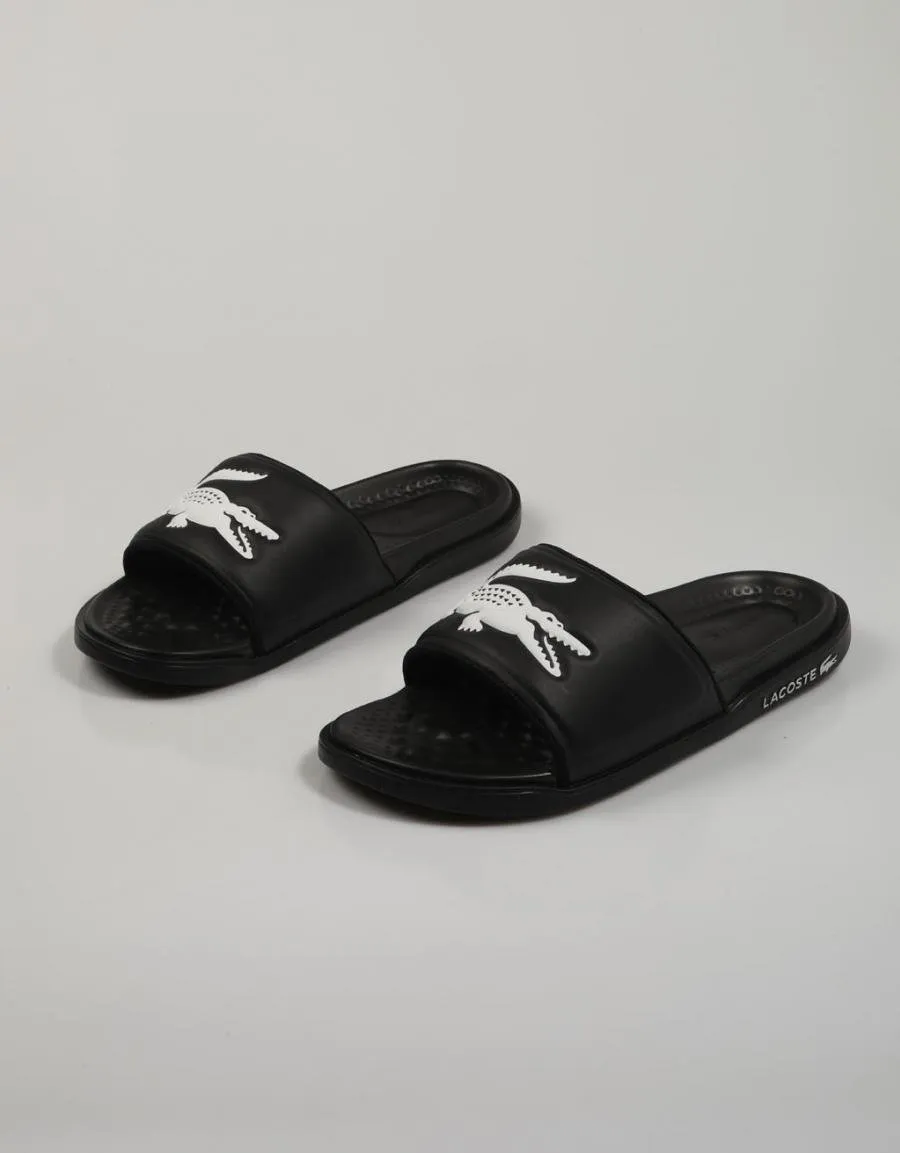  flip flops LACOSTE Croco en Black 81395