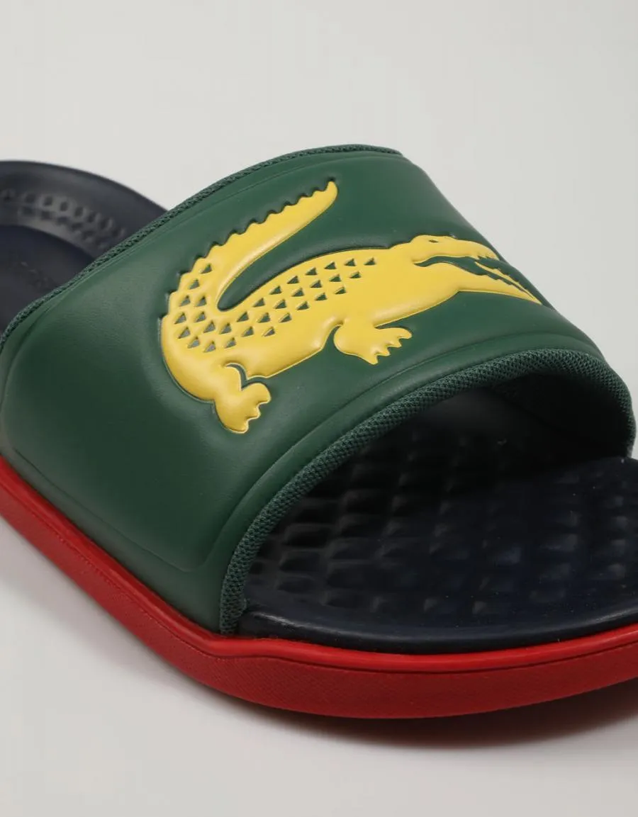  flip flops LACOSTE Croco en Green 78310