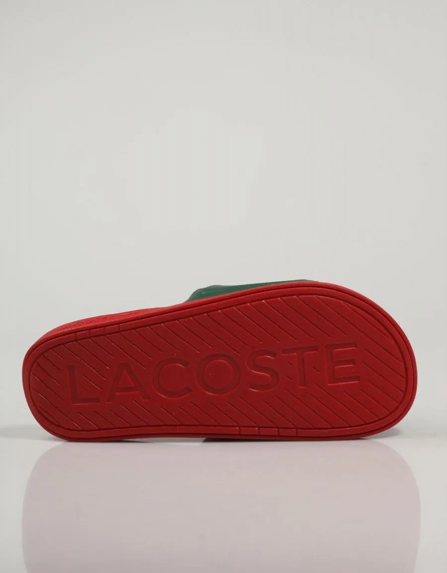  flip flops LACOSTE Croco en Green 78310