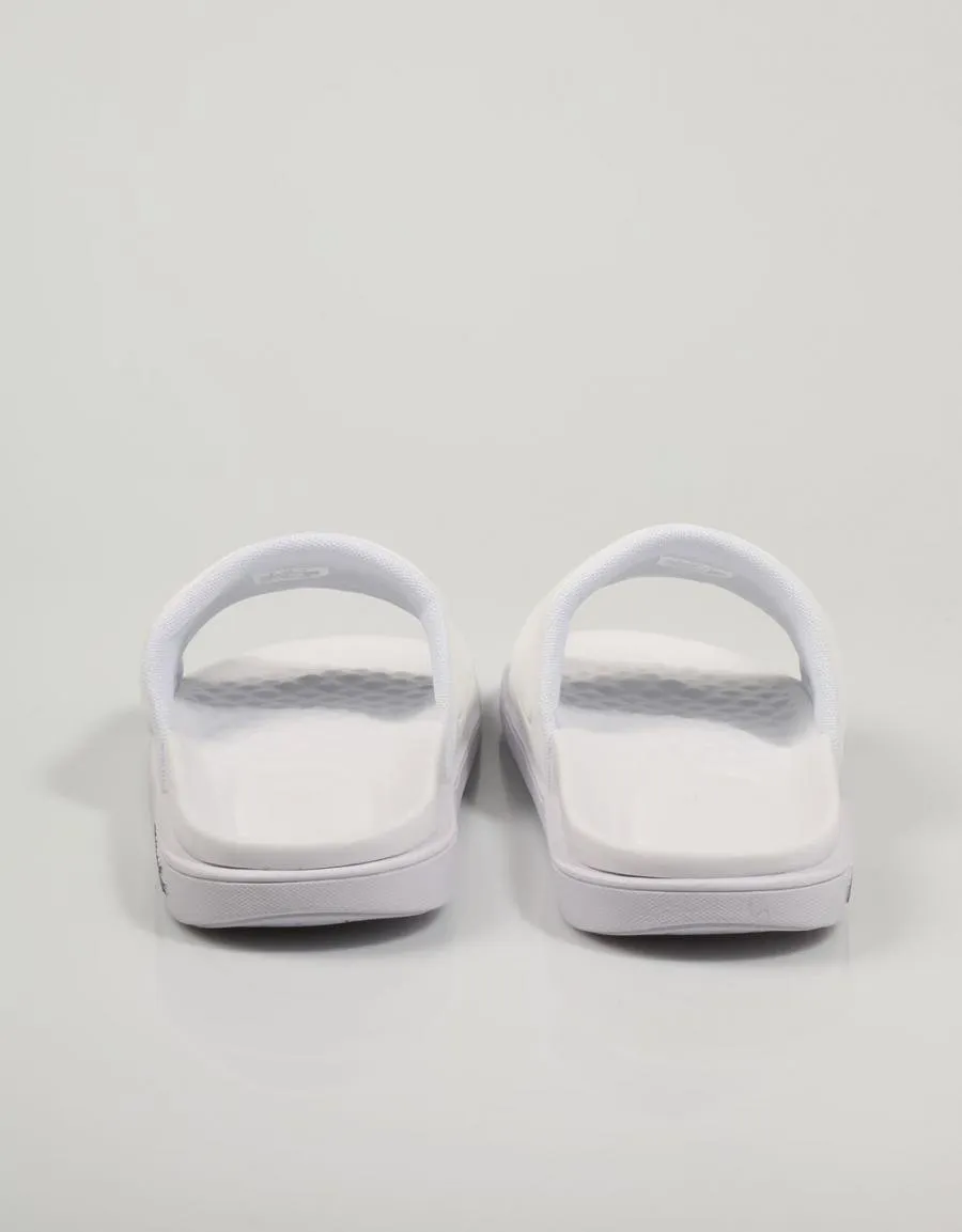  flip flops LACOSTE Croco en White 78308