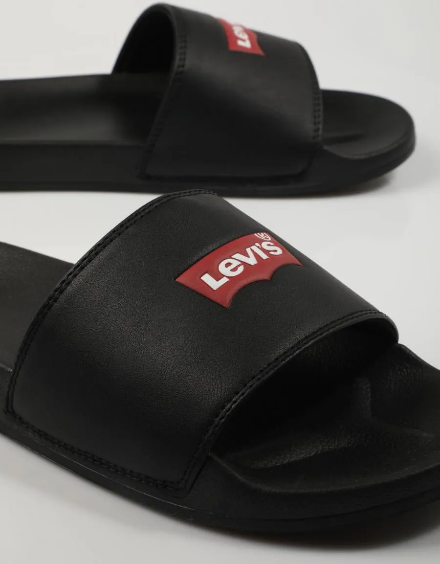  flip flops LEVIS June en Black 74776