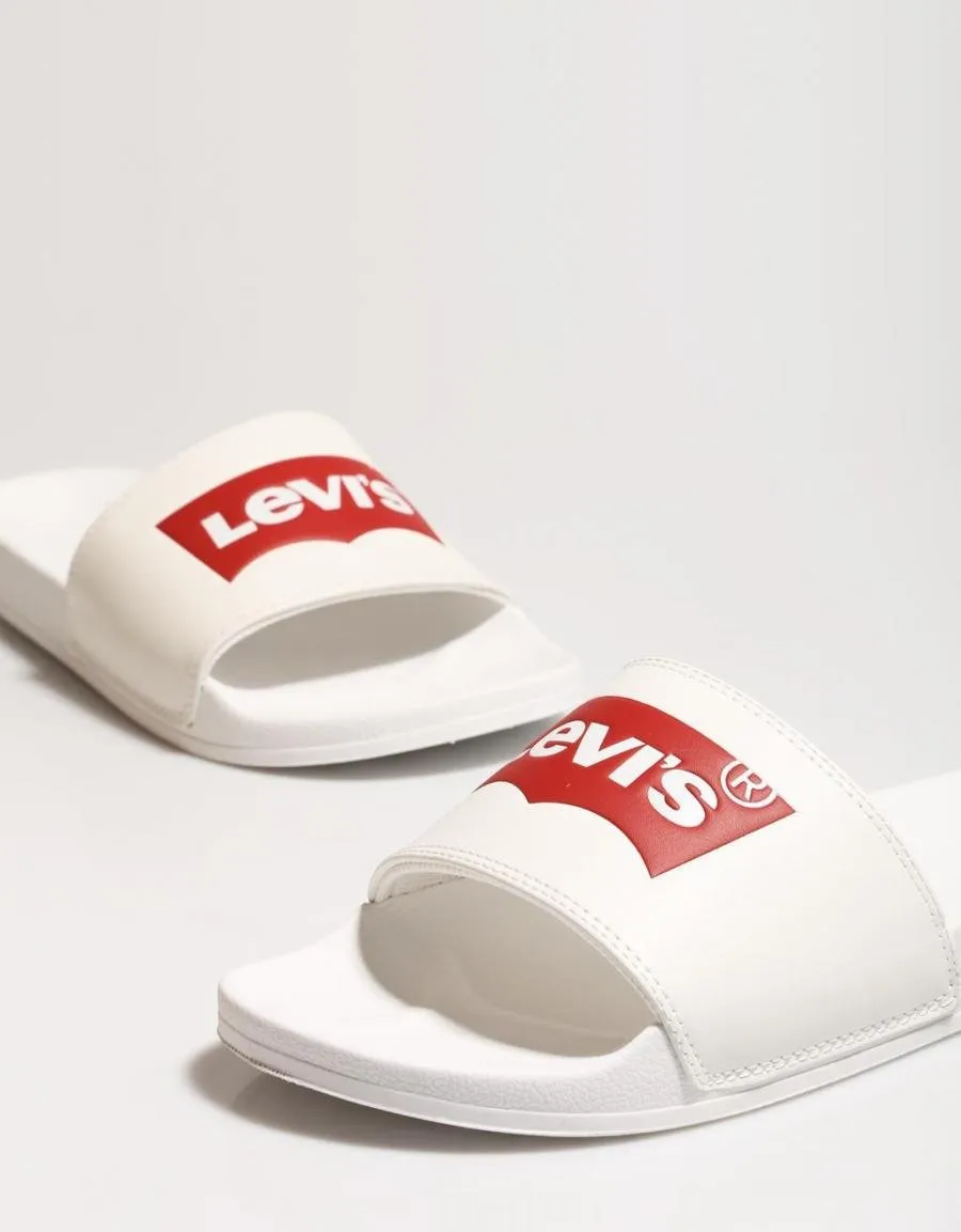  flip flops LEVIS June en White 72596